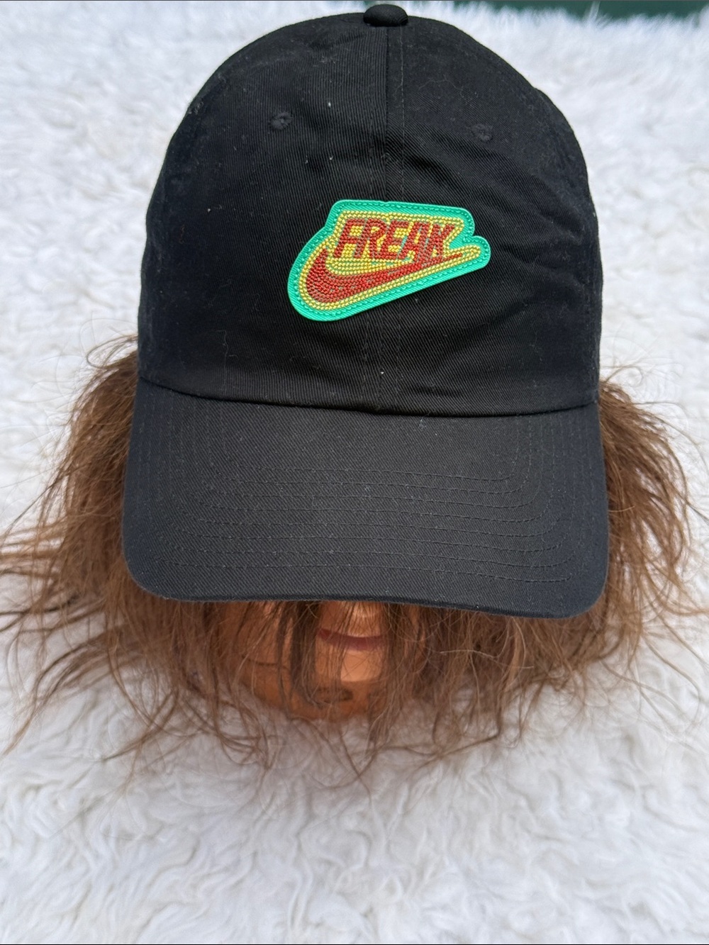 NIKE “FREAK” Giannis Heritage86 Cap 'Black Green Orange Cap